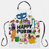 Happy Purim Schürze (Vorderseite)