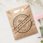 HAPPY PURIM Script w Hamentash Craft Paper Bag Geschenktütchen (Versiegelt)
