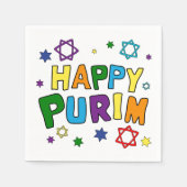 Happy Purim! Servietten (Vorderseite)