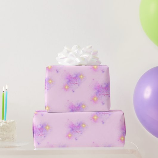 Happy Purim Wrapping Paper 30" Geschenkpapier (Partygeschenke)