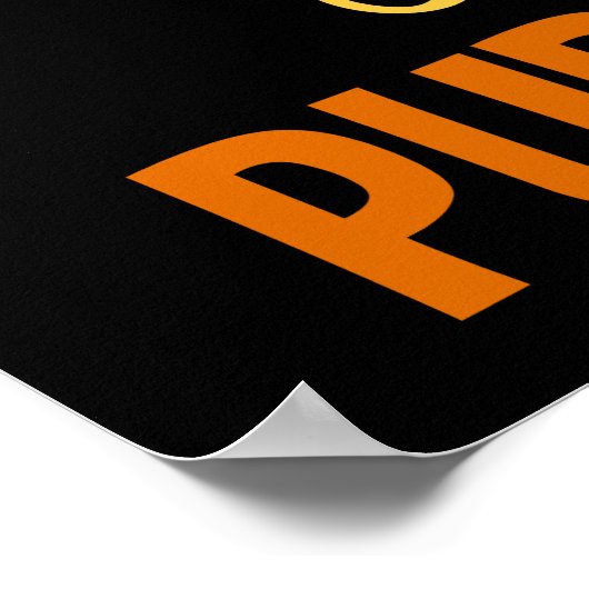 Happy Purrkey Day Poster (Ecke)