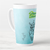 Happy Queen Milchtasse (Linke Ecke)