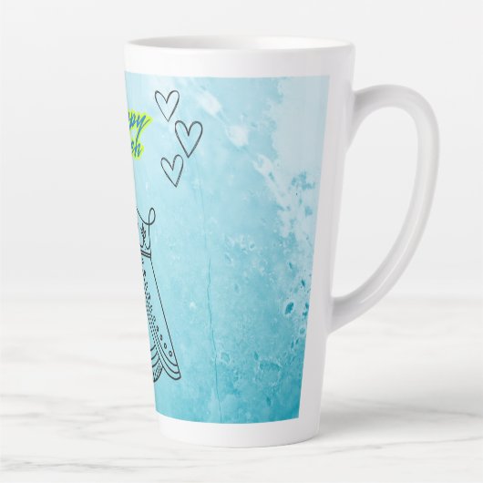 Happy Queen Milchtasse (Rechts)