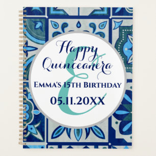 Happy Quinceanera Sondergeschenk personalisiertes Planer