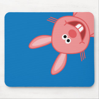 HAPPY RABBIT CARTOON MOUSEPAD
