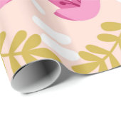 Happy Rabbit Geschenkpapier (Rolleneckpunkt)