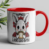 Happy Rabbit Glück steht dir gut Tasse