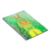 Happy Rabbit Notizblock (Rechte Seite)