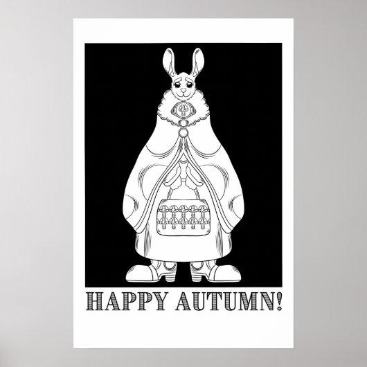 Happy Rabbit Poster (Vorne)