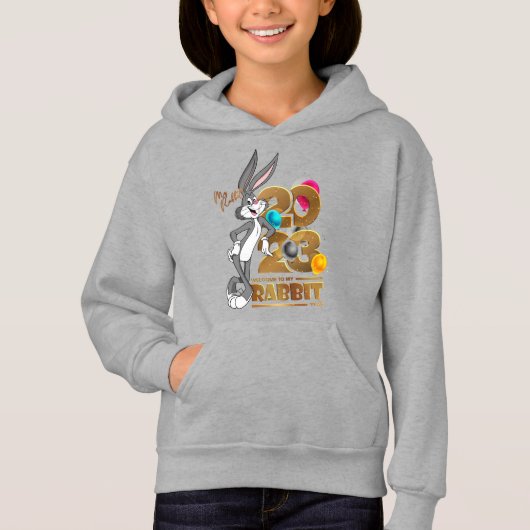 Happy Rabbit Year 2023 | Kids Pullover Hoodie (Vorderseite)