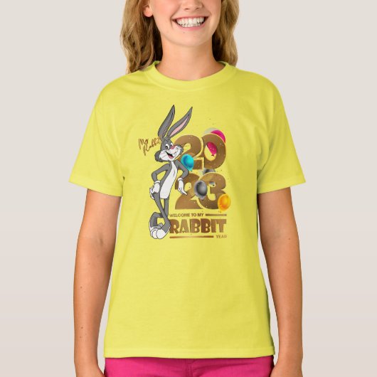 Happy Rabbit Year 2023 | Kinder T - Shirt (Vorderseite)
