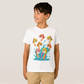 Happy Rainbow Fish Kids Tee (Vorne ganz)