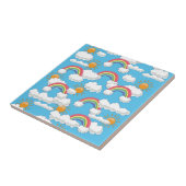 Happy Rainbow Fliese (Seite)