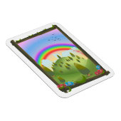Happy Rainbow Landscape Magnet (Rechte Seite)