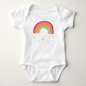 Happy Rainbow Magic Baby Strampler (Vorderseite)