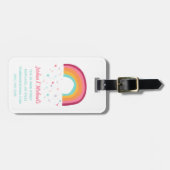 Happy Rainbow Magic Gepäckanhänger (Vorderseite horizontal)