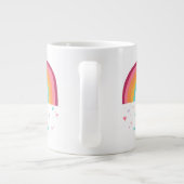 Happy Rainbow Magic Jumbo-Tasse (Rückseite)