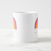 Happy Rainbow Magic Jumbo-Tasse (Vorderseite)