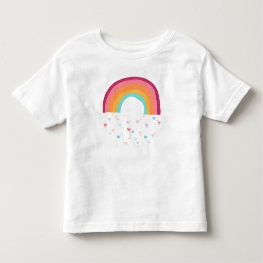Happy Rainbow Magic Kleinkind T-shirt (Vorderseite)