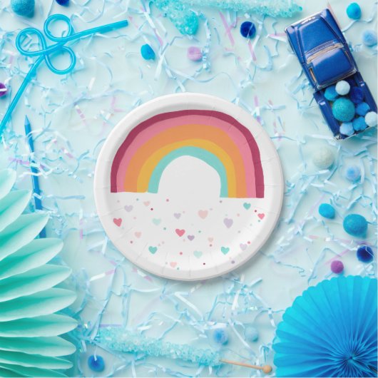 Happy Rainbow Magic Pappteller (Party)