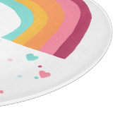 Happy Rainbow Magic Schneidebrett (Ecke)