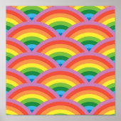 Happy Rainbow Poster (Vorne)