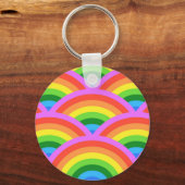 Happy Rainbow Schlüsselanhänger (Vorderseite)