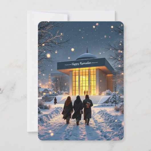 Happy Ramadan Feiertagskarte (Vorderseite)