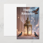 Happy Ramadan Greeting Card (Vorne/Hinten)