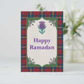 Happy Ramadan Greeting Card (Stehend Vorderseite)