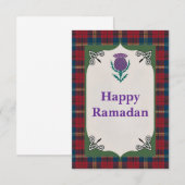 Happy Ramadan Greeting Card (Vorne/Hinten)