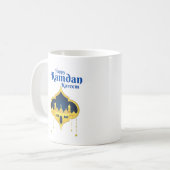 Happy Ramadan Kareem 2022 Kaffeetasse (Vorderseite Links)