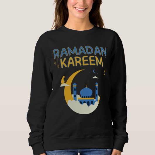 Happy Ramadan Kareem 2023 Muslim Islam Sweatshirt (Vorderseite)