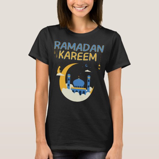 Happy Ramadan Kareem 2023 Muslim Islam T-Shirt (Vorderseite)