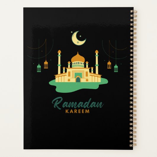 Happy Ramadan Kareem And Eid Mubarak 2026 Planer (Rückseite)