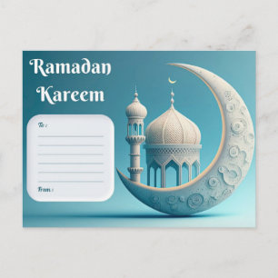 Happy Ramadan Kareem Card - Digitaler Download Feiertagspostkarte