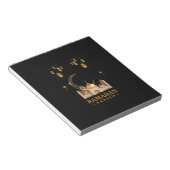 Happy Ramadan Kareem - Eid Mubarak Grüße Notizblock (angewinkelt)