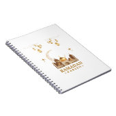 Happy Ramadan Kareem - Eid Mubarak Grüße Notizblock (Rechte Seite)