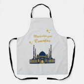 Happy Ramadan Kareem - Eid Mubarak Quotes Schürze (Vorderseite)