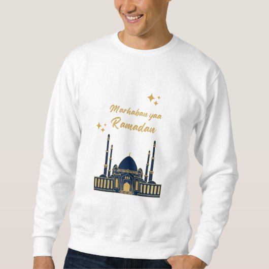 Happy Ramadan Kareem - Eid Mubarak Quotes Sweatshirt (Vorderseite)