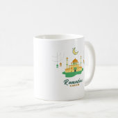 Happy Ramadan Kareem und Eid Mubarak 2022 Kaffeetasse (VorderseiteRechts)