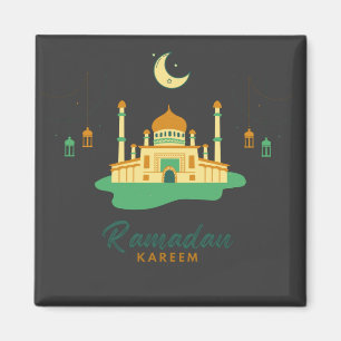 Happy Ramadan Kareem und Eid Mubarak 2022 Magnet
