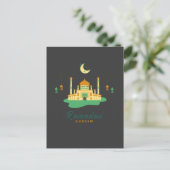 Happy Ramadan Kareem und Eid Mubarak 2022 Postkarte (Stehend Vorderseite)