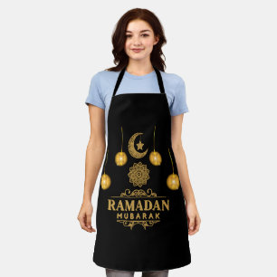 Happy Ramadan Kareem und Eid Mubarak 2023 Urlaub Schürze