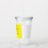 Happy Ramadan Kareem und Eid Mubarak 2025 Acryltrinkbecher (Links)