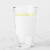 Happy Ramadan Kareem und Eid Mubarak 2025 Glas (Rückseite)