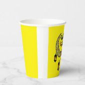 Happy Ramadan Mubarak Kareem Crescent Laterne 2025 Pappbecher (Rechts)