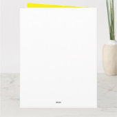 Happy Ramadan Mubarak Kareem Crescent Laterne Karte (Rückseite)