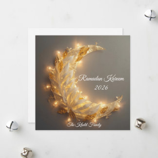 Happy Ramadan Mubarak Ramadan Kareem Hilal Muslim Feiertagskarte