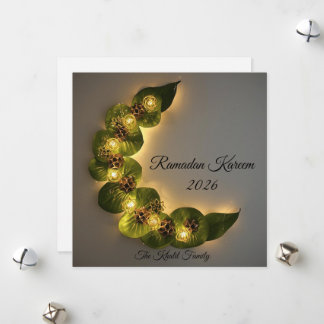 Happy Ramadan Mubarak Ramadan Kareem Muslim Feiertagskarte